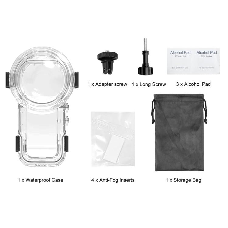Insta360 X5 Waterproof Diving Case - 60m Depth Rating
