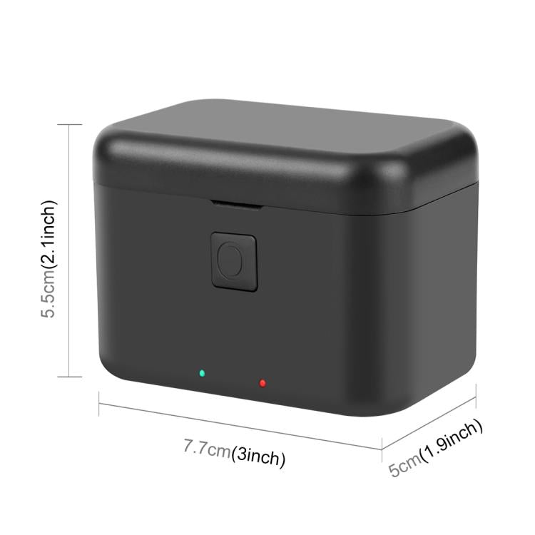 For Insta360 X5 PULUZ Dual-Batteries Charging Box Battery & Memory Card Storage Case, For Insta360 X5 Batteries Charging Box