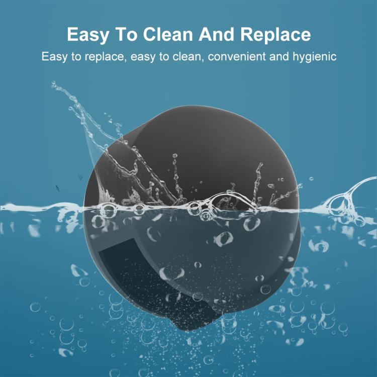 For Insta360 X5 PULUZ Invisible Dive Case Lens Guard Silicone Protective Lens Cap Cover, For Insta360 X5