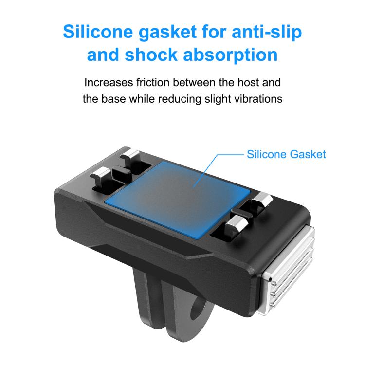 For Insta360 X5 / Ace / Ace Pro PULUZ Magnetic Quick Release Base Mount