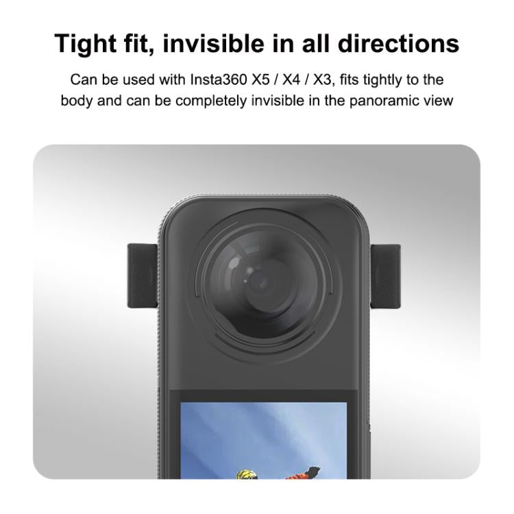 For Insta360 X5 / X4 / X3 PULUZ 6pcs Noise Reduction Windshield Foam Gasket, For Insta360 X5 / X4 / X3