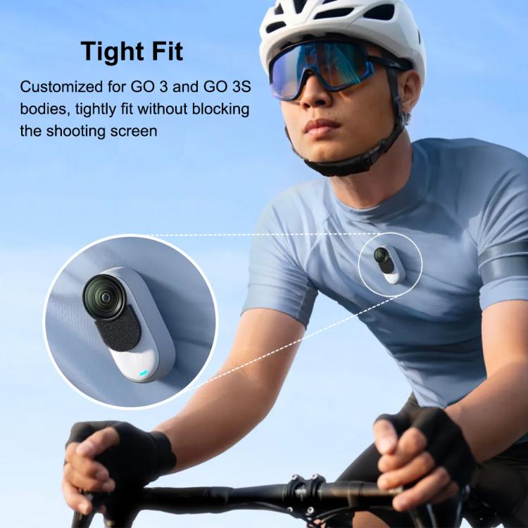 For Insta360 GO 3 / 3S PULUZ 6pcs Noise Reduction Windshield Foam Gasket, For Insta360 GO 3 / 3S