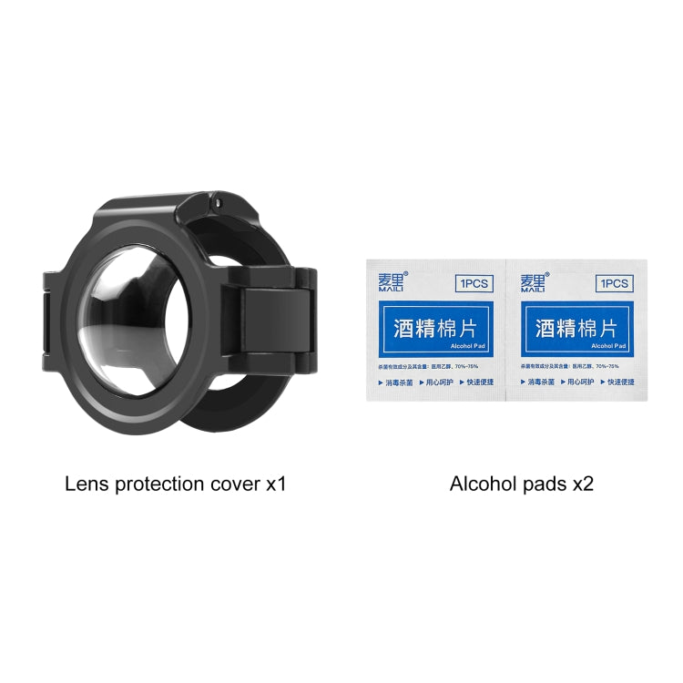 For Insta360 X3 PULUZ Upgrade Optical Glass Lens Guard Protective Cover, Upgrade Lens Guard