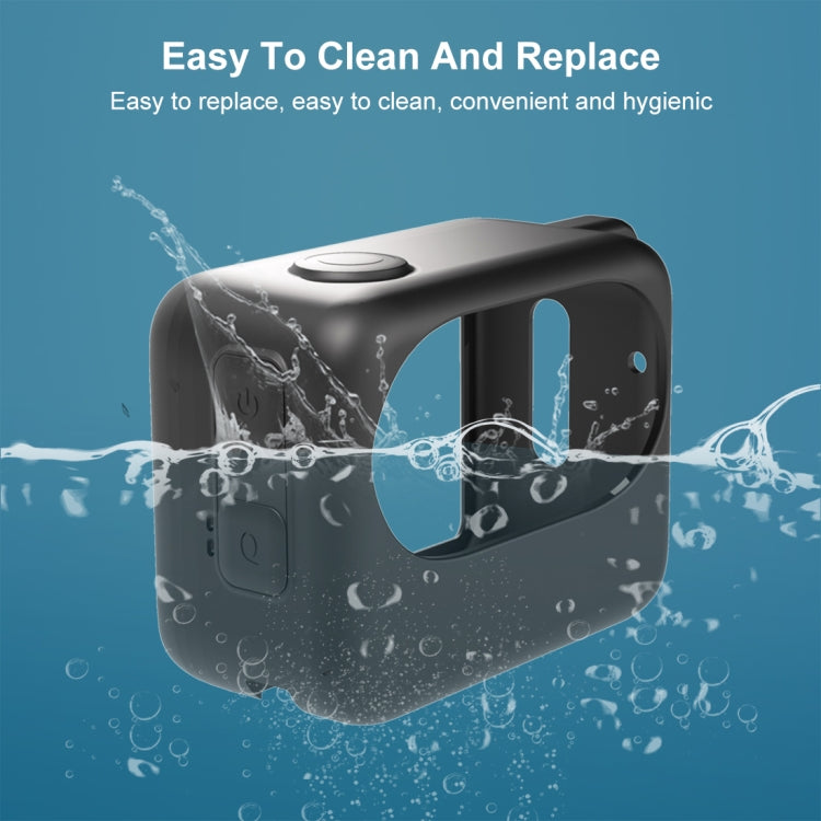 For Insta360 GO 3 PULUZ Camera Charging Case Silicone Case, Charging Case Case (White), Charging Case Case (Black), Charging Case Case (Red)