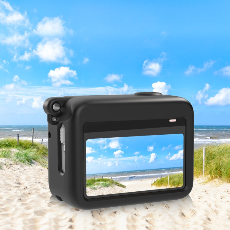 For Insta360 GO 3 PULUZ Camera Charging Case Silicone Case, Charging Case Case (White), Charging Case Case (Black), Charging Case Case (Red)