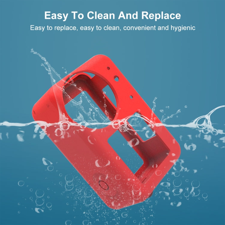 For DJI Osmo Action 4 / 3 PULUZ Silicone Protective Case with Lens Cap, For DJI Osmo Action 4 / 3