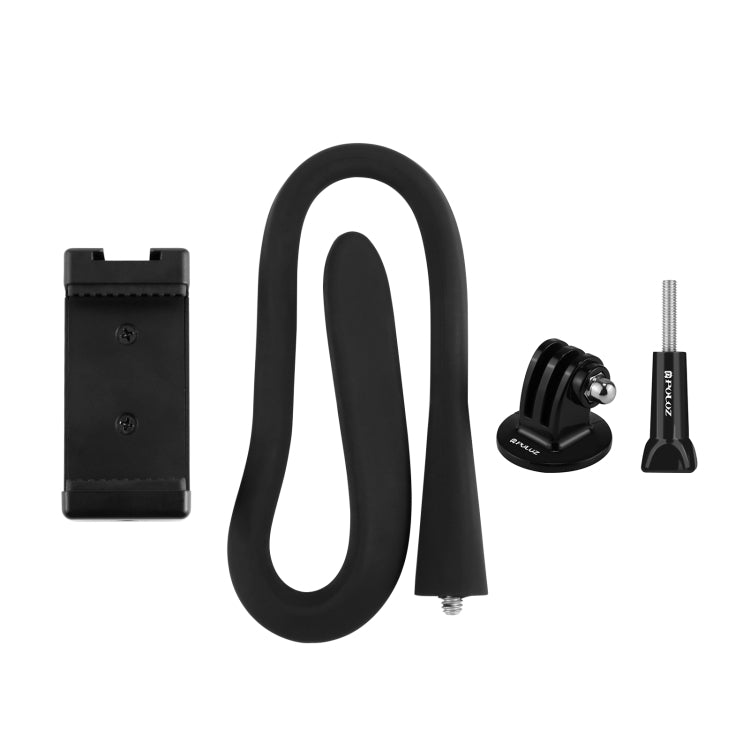 PULUZ Silicone Flexible Clip Mount Holder with Phone Clamp for Phones / GoPro