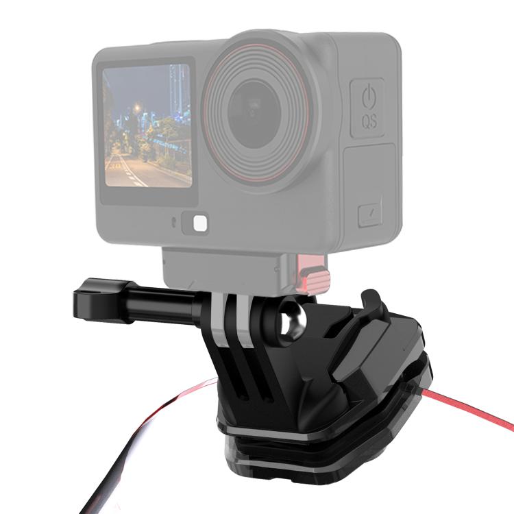 PULUZ Motorcycle Windshield Action Camera Mount Clip for GoPro Hero12 Black / DJI Osmo Action 4 / Insta360 X4 / Ace Pro and Other Action Cameras, Windshield Mount Clip