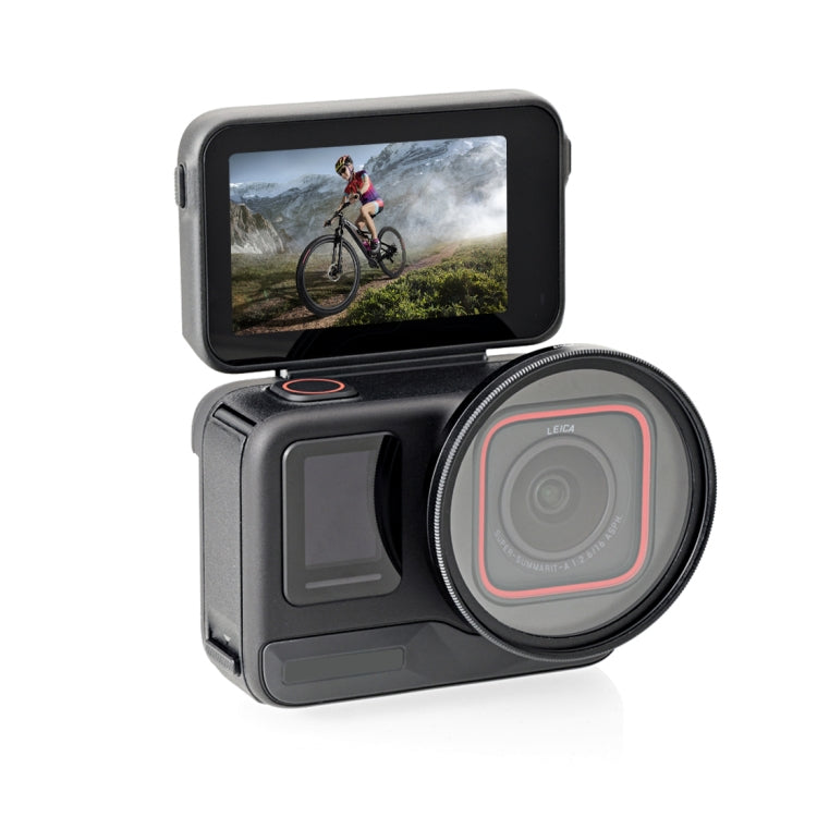 For Insta360&#160;Ace&#160;Pro PULUZ 52mm UV Lens Filter Adapter Ring with Lens Cover, For Insta360 Ace Pro Filter Adapter Ring