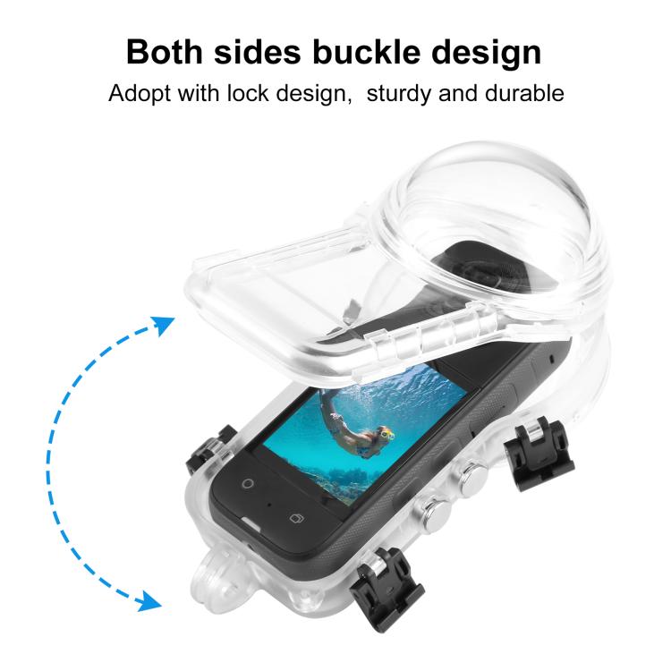Insta360 X4 50m Waterproof Diving Case by PULUZ