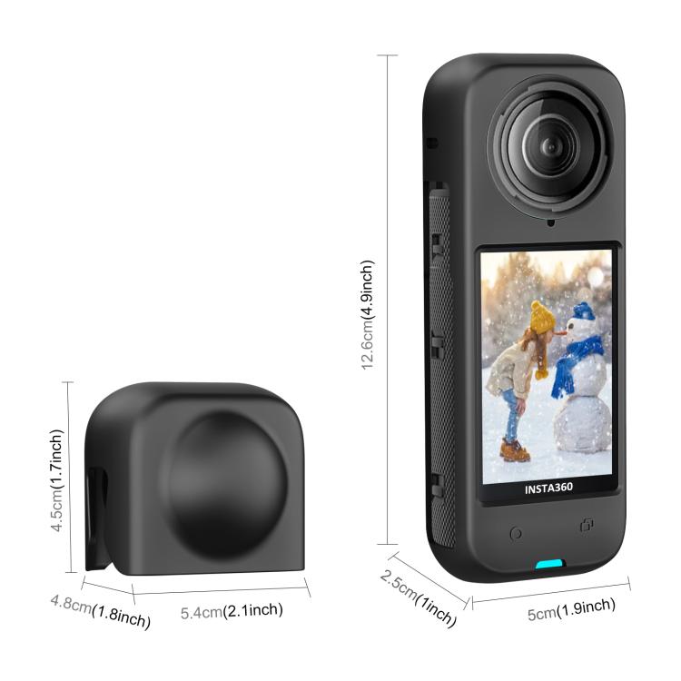 For Insta360 X4 PULUZ Full Body Dust-proof Silicone Protective Case, Protective Case