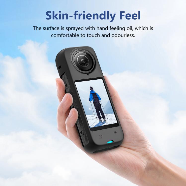 For Insta360 X4 PULUZ Full Body Dust-proof Silicone Protective Case, Protective Case