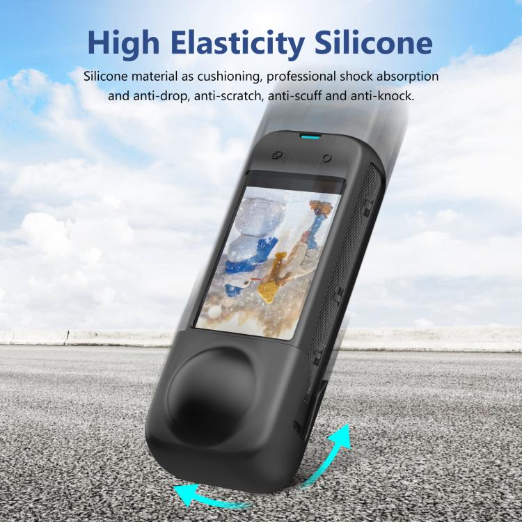 For Insta360 X4 PULUZ Full Body Dust-proof Silicone Protective Case, Protective Case