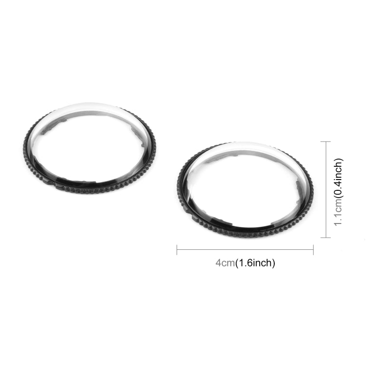 For Insta360 X4 PULUZ Rotation Optical Glass Lens Guard  Protective Cover, Glass Lens Guard