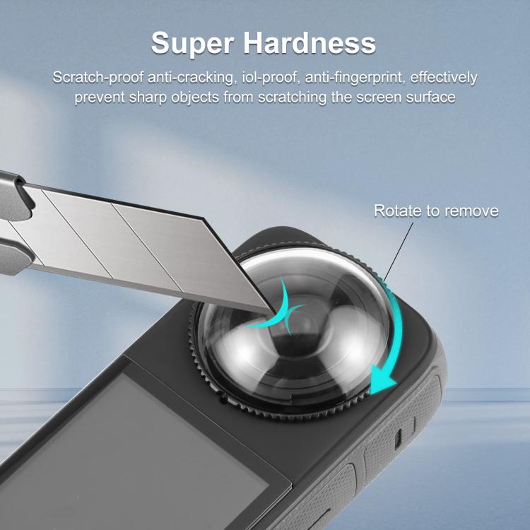 Insta360 X4 Lens Protector Guard – PULUZ PC Cover