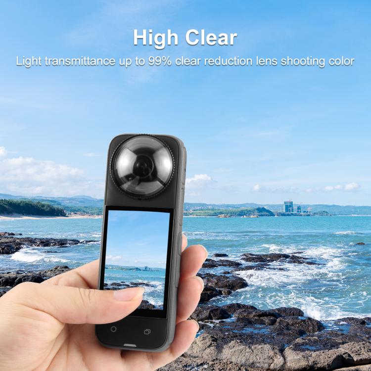 Insta360 X4 Lens Protector Guard – PULUZ PC Cover