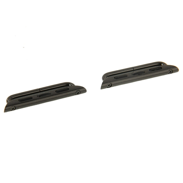 2 PCS for Apple Watch 38mm Metal Strap Connector Metal Buckle