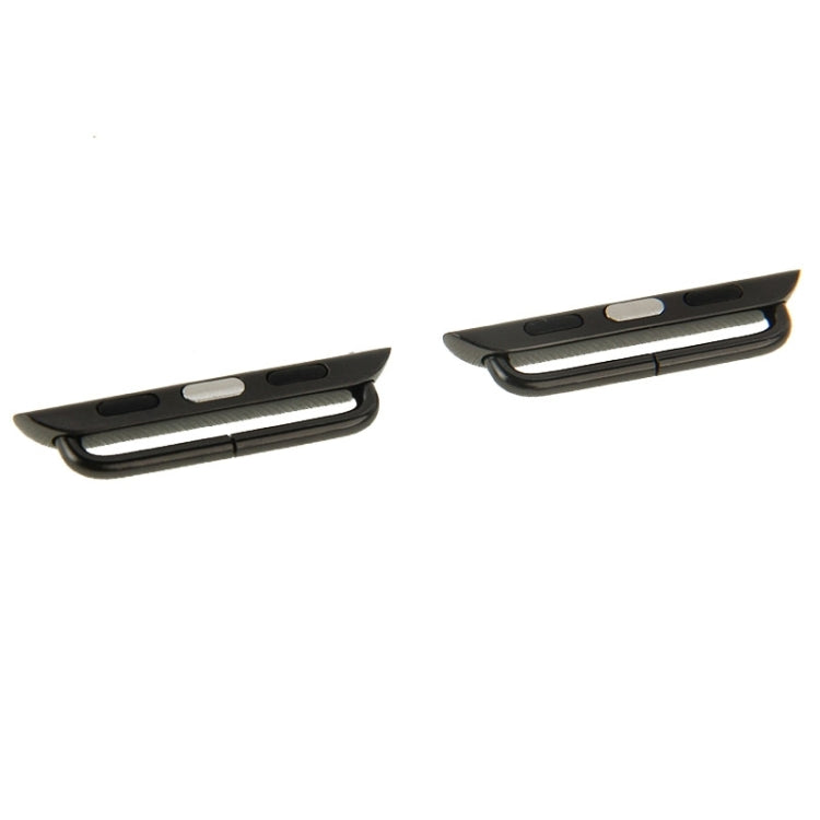 2 PCS for Apple Watch 38mm Metal Strap Connector Metal Buckle