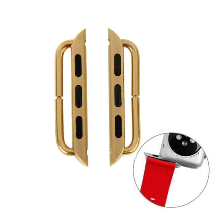 2 PCS for Apple Watch 38mm Metal Strap Connector Metal Buckle