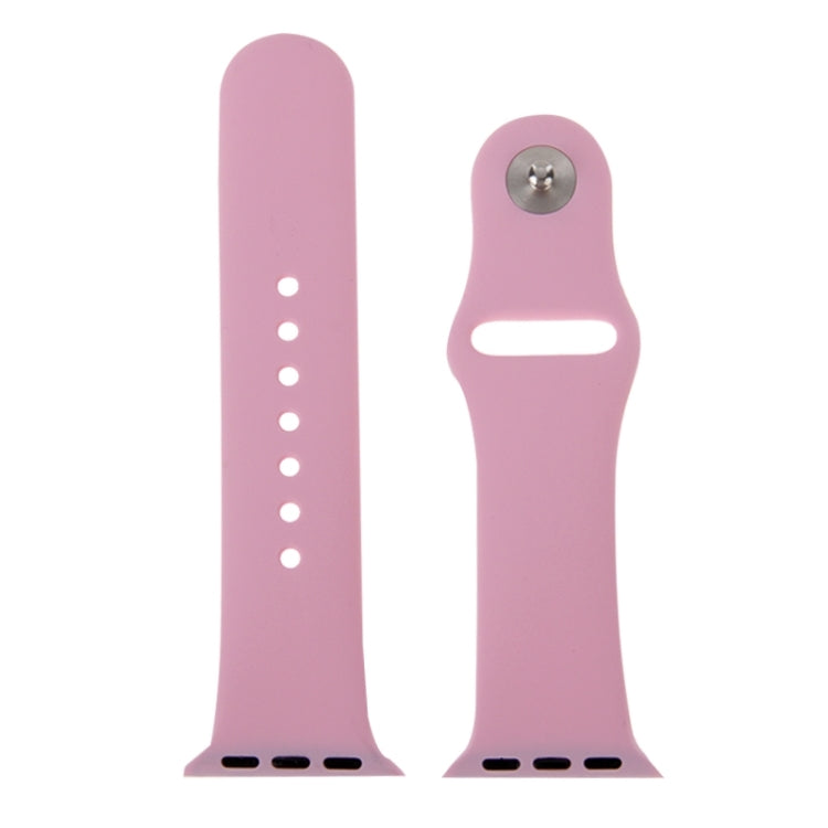 For Apple Watch Sport 38mm High-performance Rubber Sport Watch Band with Pin-and-tuck Closure