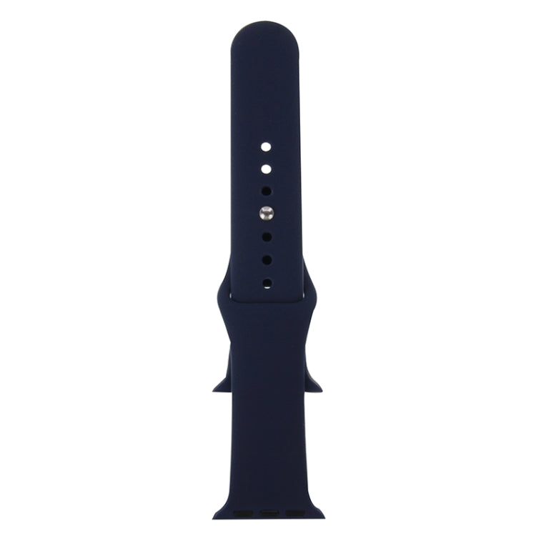 For Apple Watch Sport 38mm High-performance Rubber Sport Watch Band with Pin-and-tuck Closure