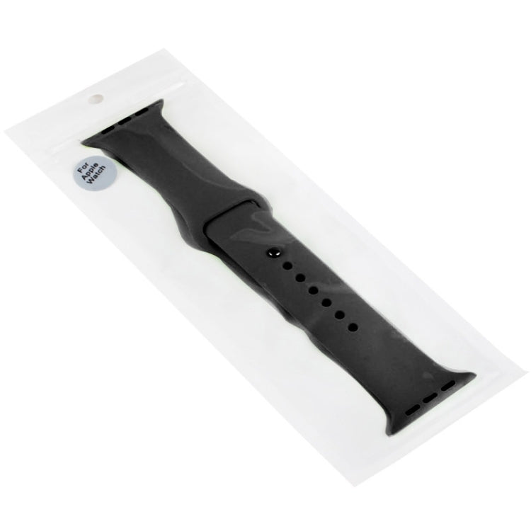 For Apple Watch Sport 42mm High-performance Rubber Sport Watch Band with Pin-and-tuck Closure