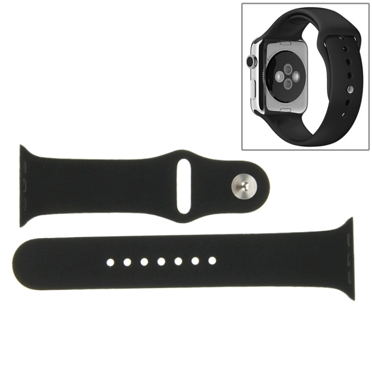 Bracelet sport en caoutchouc haute performance pour Apple Watch Sport 42 mm avec fermeture à ardillon