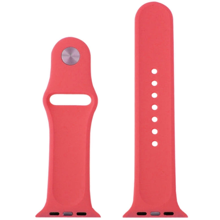 For Apple Watch Sport 42mm High-performance Rubber Sport Watch Band with Pin-and-tuck Closure