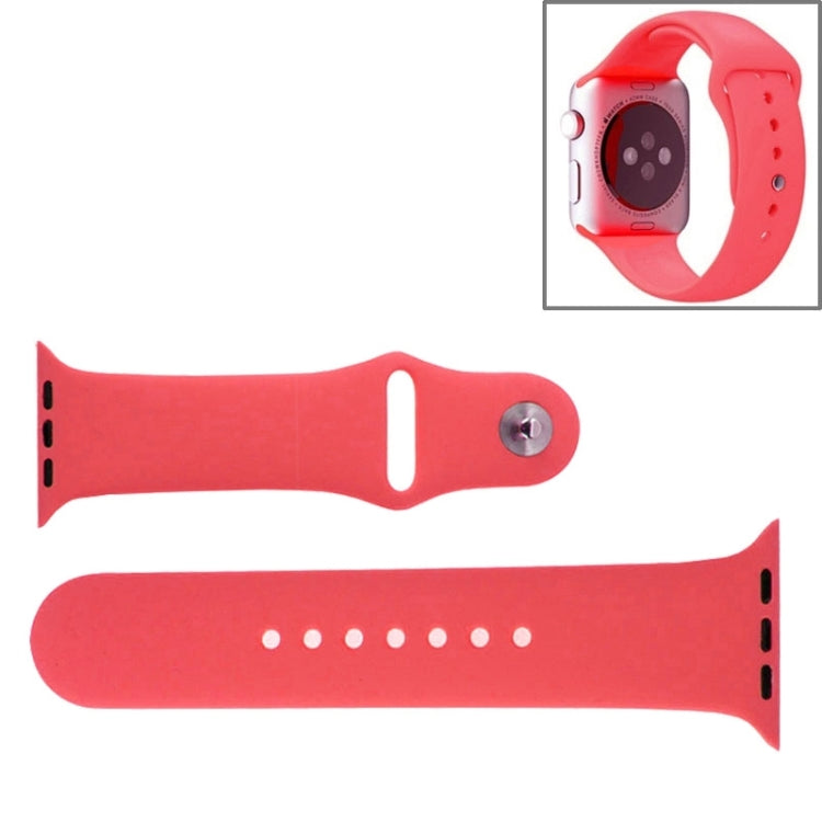 Bracelet sport en caoutchouc haute performance pour Apple Watch Sport 42 mm avec fermeture à ardillon