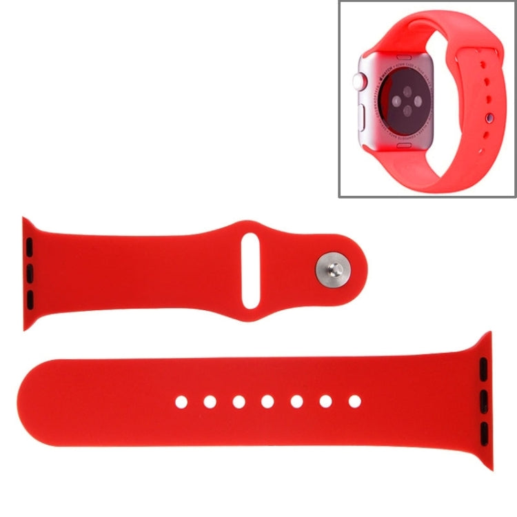 Bracelet sport en caoutchouc haute performance pour Apple Watch Sport 42 mm avec fermeture à ardillon
