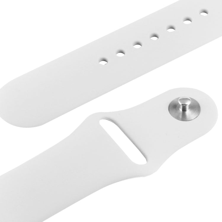 Bracelet sport en caoutchouc haute performance pour Apple Watch Sport 42 mm avec fermeture à ardillon