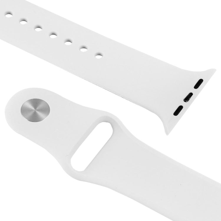 Bracelet sport en caoutchouc haute performance pour Apple Watch Sport 42 mm avec fermeture à ardillon
