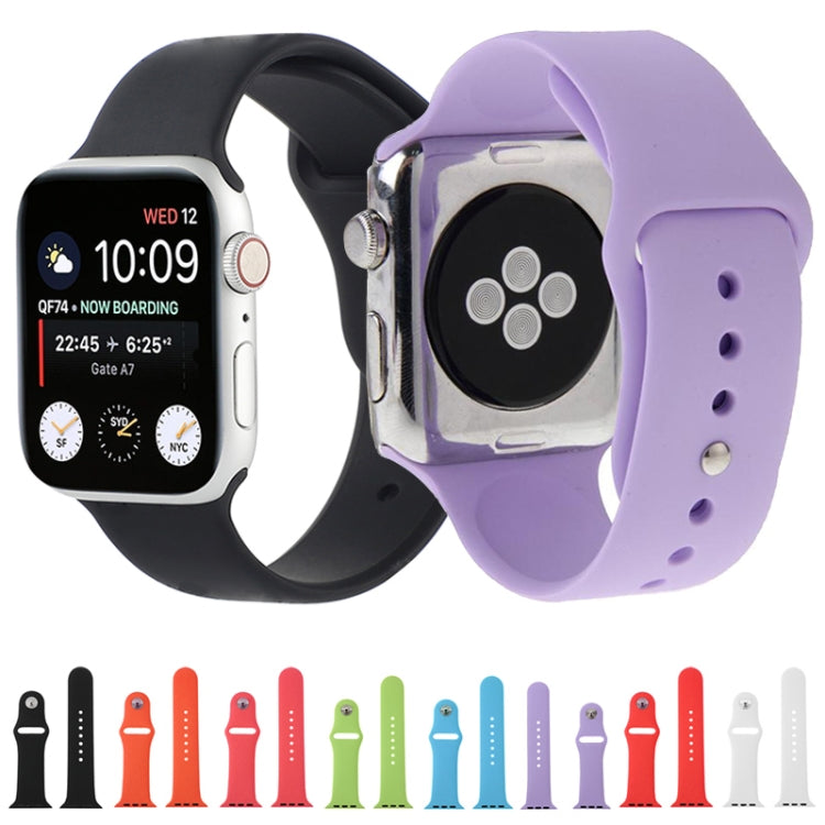 Bracelet sport en caoutchouc haute performance pour Apple Watch Sport 42 mm avec fermeture à ardillon