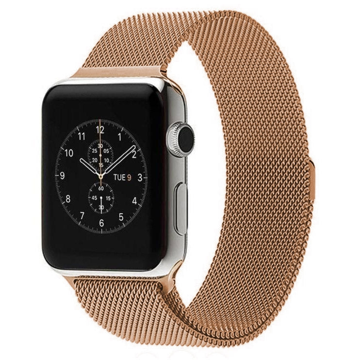 For Apple Watch 38mm Milanese Loop Magnetic Stainless Steel Watchband, For Apple Watch 42mm / 41mm / 40mm / 38mm