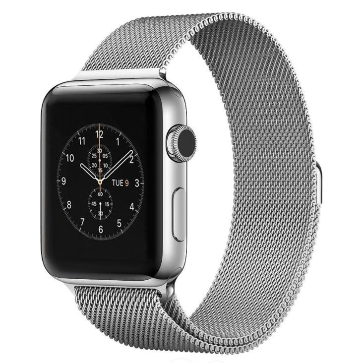 For Apple Watch 38mm Milanese Loop Magnetic Stainless Steel Watchband, For Apple Watch 42mm / 41mm / 40mm / 38mm