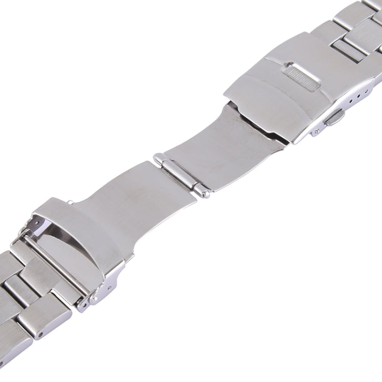 Bracelet de montre à boucle classique en acier inoxydable pour Apple Watch 38 mm
