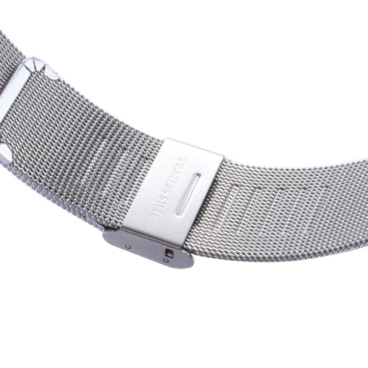 For Apple Watch 38mm Milanese Classic Buckle Stainless Steel Watch Band , Only Used in Conjunction with Connectors ( S-AW-3291 ), S-AW-3123, S-AW-3123B