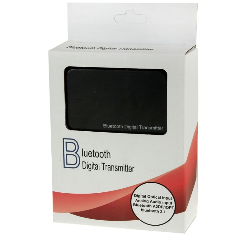 Transmetteur audio coaxial optique numérique Bluetooth 2.1 portable TS-BTDF01 avec prise jack 3,5 mm pour haut-parleur Bluetooth, casque, lecteur MP3/MP4