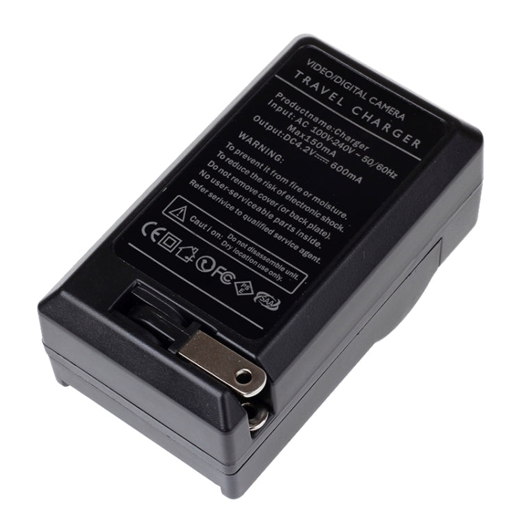 Digital Camera Battery Charger with Car Charger for Xiaomi Xiaoyi, US Plug, Car Charger