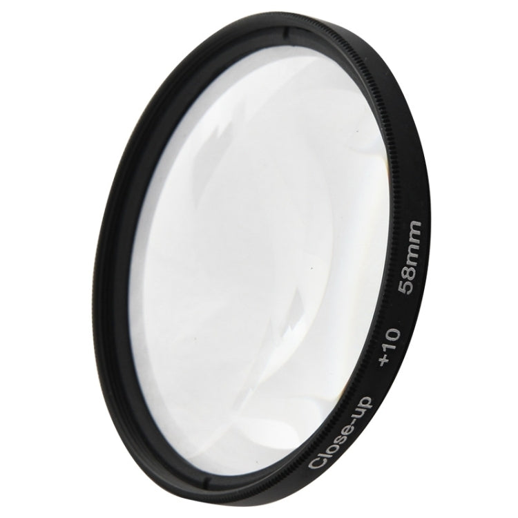 6 in 1 58mm Close-Up Lens Filter Macro Lens Filter + Filter Adapter Ring for GoPro HERO3, 6 in 1 58mm