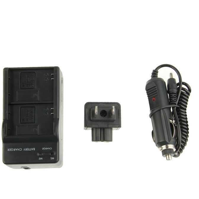3 in 1 Digital Camera Dual Battery Car Charger for GoPro HERO3+ / 3  AHDBT-201 / AHDBT-301, EU Plug, US Plug, UK Plug, AU Plug