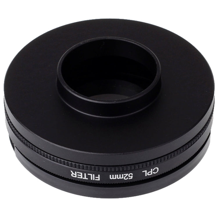52mm CPL Filter Circular Polarizer Lens Filter with Cap for Xiaomi Xiaoyi 4K+ / 4K, Xiaoyi Lite, Xiaoyi  Sport Camera, 52mm CPL Filter