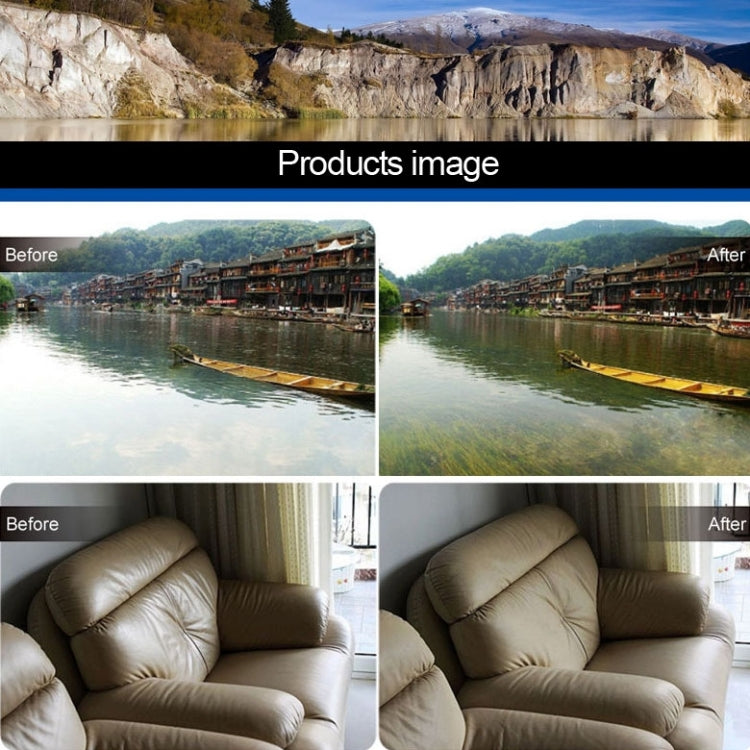 52mm Round Circle UV Lens Filter for GoPro HERO4 / 3+, UV Lens