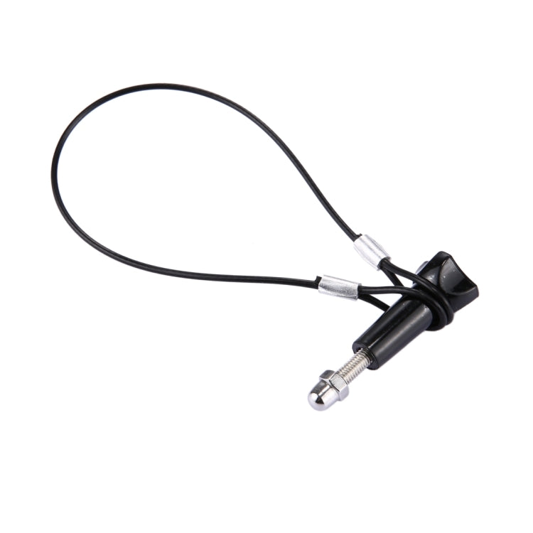 Stainless Steel Lanyard / Tether with Screw for GoPro HERO11 Black/HERO10 Black / HERO9 Black /HERO8 Black /7 /6/ 5 /5 Session /4 /3+ /3 /2 /1, Length: 19cm, Length: 31.5cm