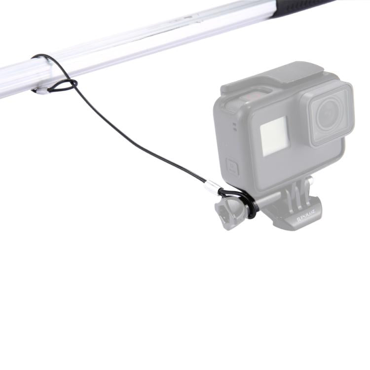 Stainless Steel Lanyard / Tether with Screw for GoPro HERO11 Black/HERO10 Black / HERO9 Black /HERO8 Black /7 /6/ 5 /5 Session /4 /3+ /3 /2 /1, Length: 19cm, Length: 31.5cm