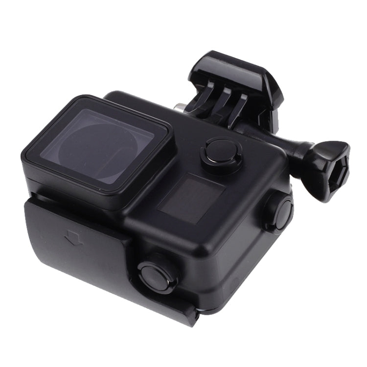 Black Edition Waterproof Housing Protective Case with Buckle Basic Mount for GoPro HERO4 /3+,  Waterproof Depth: 10m, 10m Waterproof
