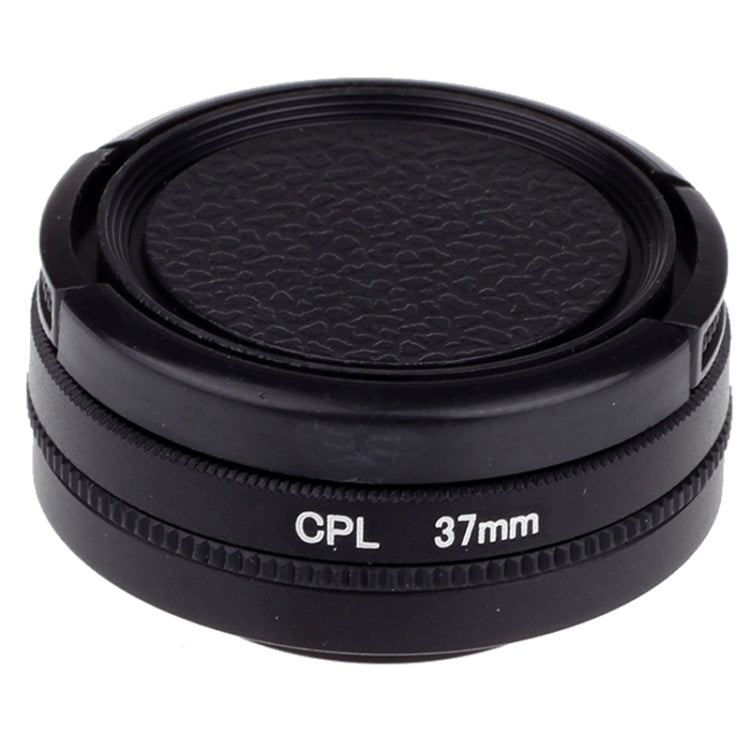 37mm CPL Filter Circular Polarizer Lens Filter with Cap for Xiaomi Xiaoyi 4K+ / 4K, Xiaoyi Lite, Xiaoyi Sport Camera, 37mm CPL Filter
