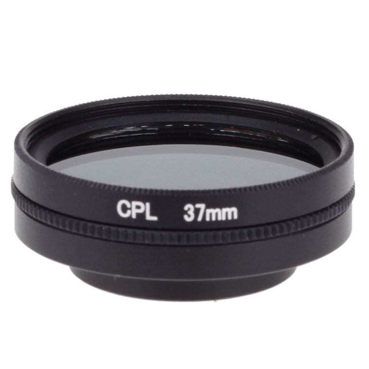 37mm CPL Filter Circular Polarizer Lens Filter with Cap for Xiaomi Xiaoyi 4K+ / 4K, Xiaoyi Lite, Xiaoyi Sport Camera, 37mm CPL Filter