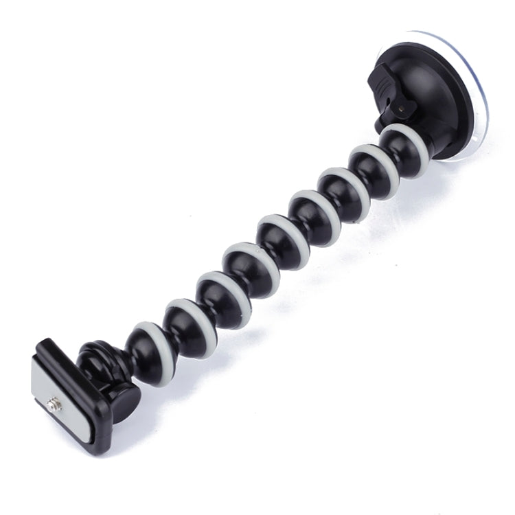 Steering Car Glass Suction Cup Mount for PULUZ Action Sports Cameras Jaws Flex Clamp Mount for GoPro, Insta360, DJI and Other Action Cameras, Suction Cup Mount