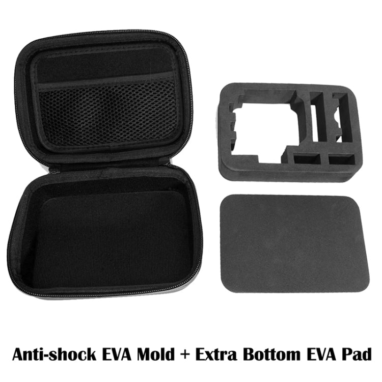 Shockproof Waterproof Portable Travel Case for GoPro, Insta360, DJI and Other Action Cameras Accessories, Size: 16cm x 12cm x 7cm, Size: 16cm x 12cm x 7cm